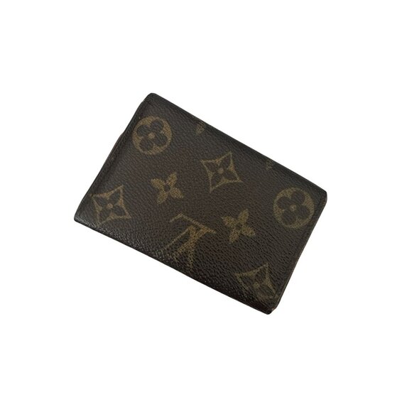 LOUIS VUITTON Vintage Logo Leather Logo Key Holder Case - Picture 2 of 8